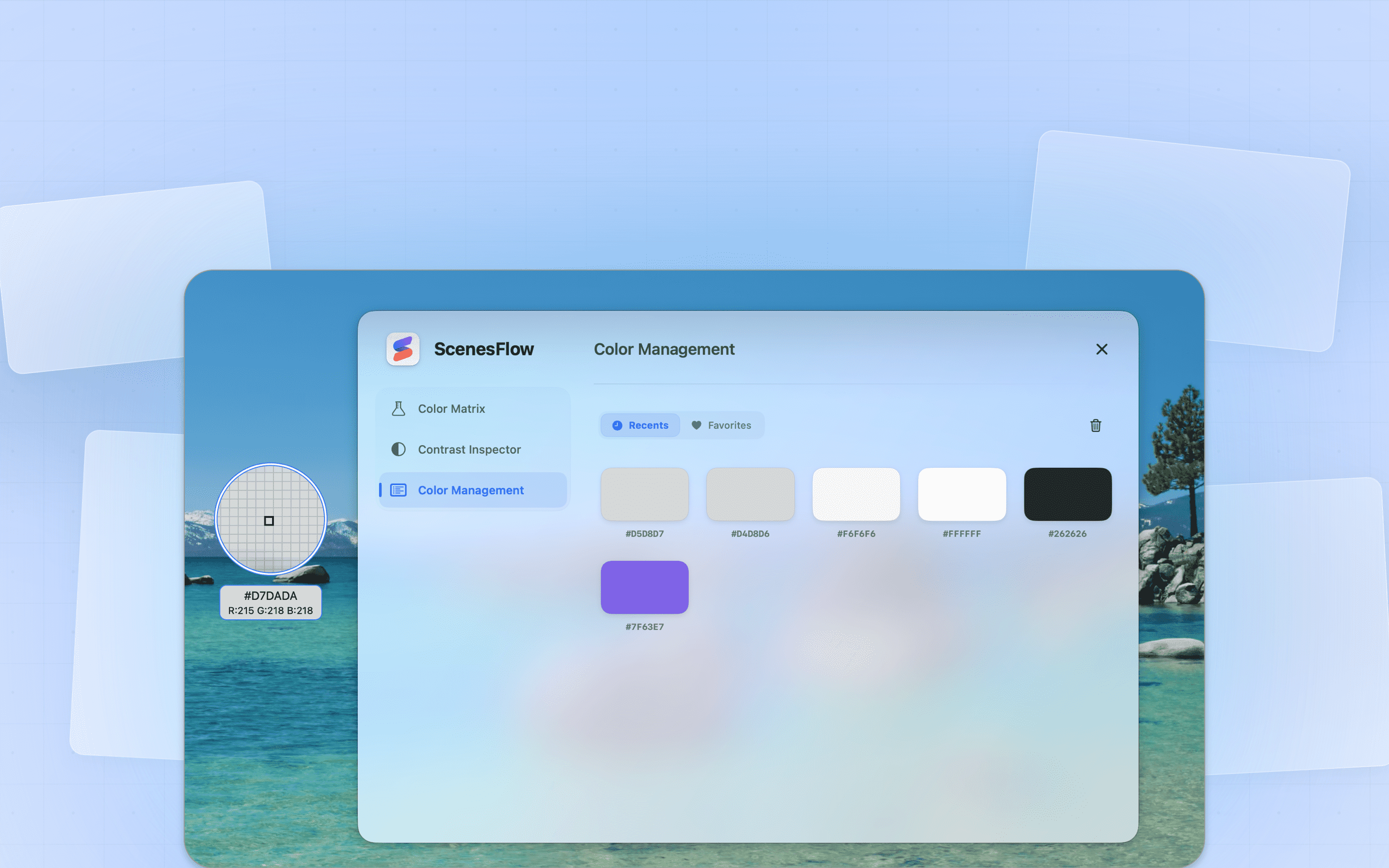 Screen Color Picker & Management